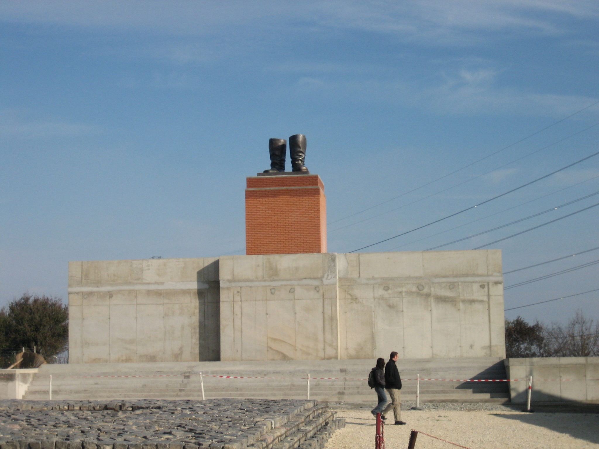 Stalin's Boot's (recreated), Memento Park, c. 1990